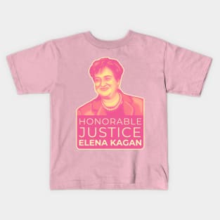 Elena Kagan Portrait Kids T-Shirt